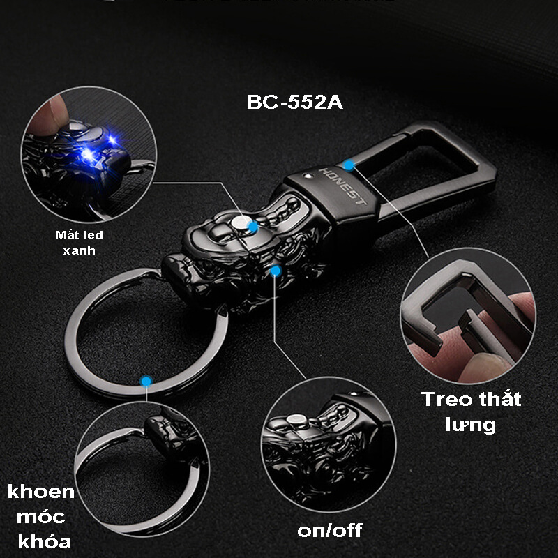 móc chìa khóa honest tỳ hưu móc chìa khóa honest tỳ hưu