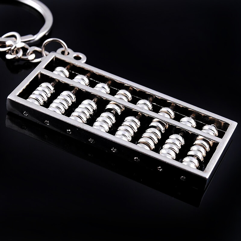 móc khóa bàn tính cổ móc khóa bàn tính cổ