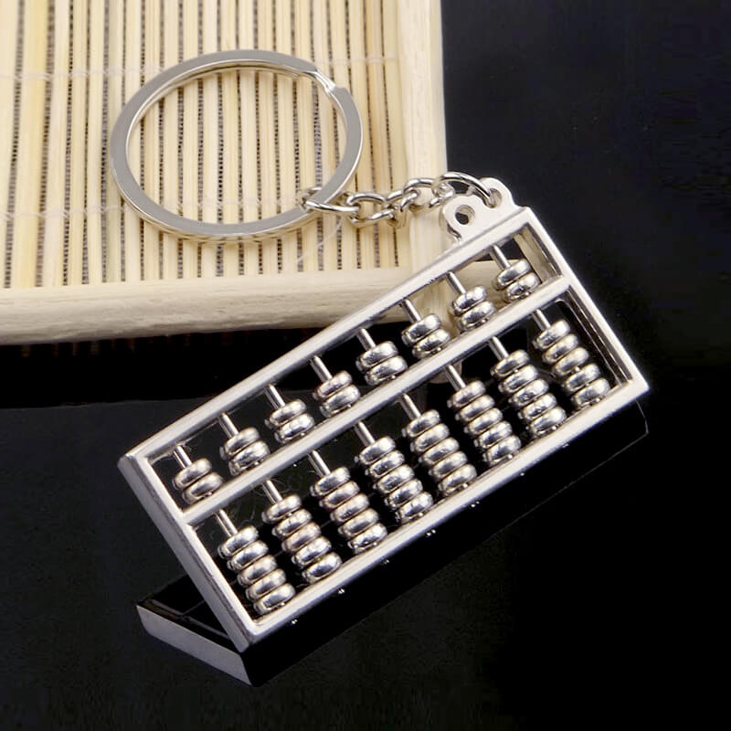 móc khóa bàn tính cổ móc khóa bàn tính cổ