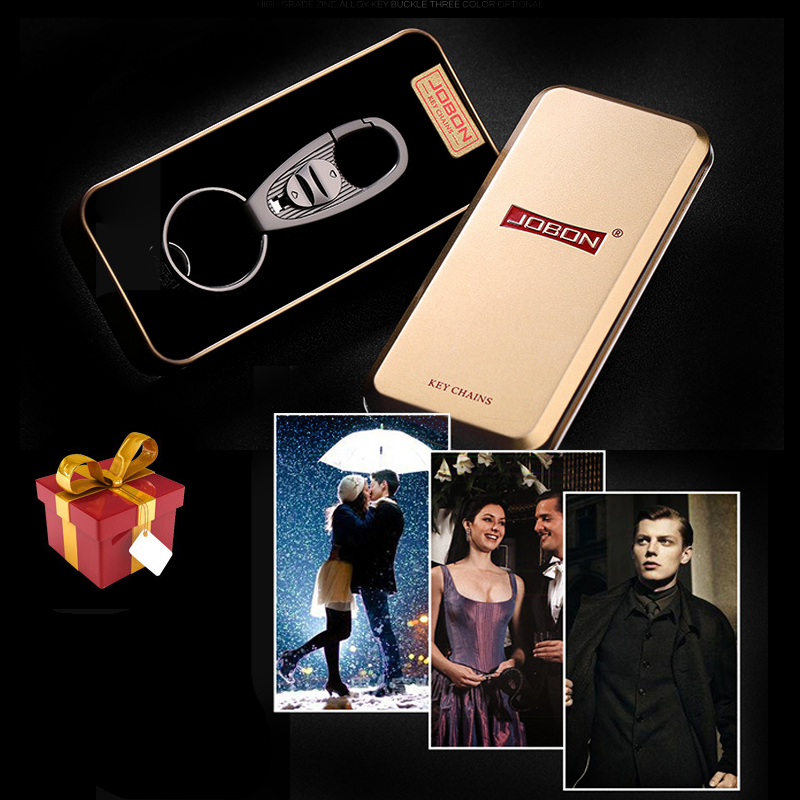 Móc khóa cao cấp Jobon ZB-103 màu đen Móc khóa cao cấp Jobon ZB-103 màu đen