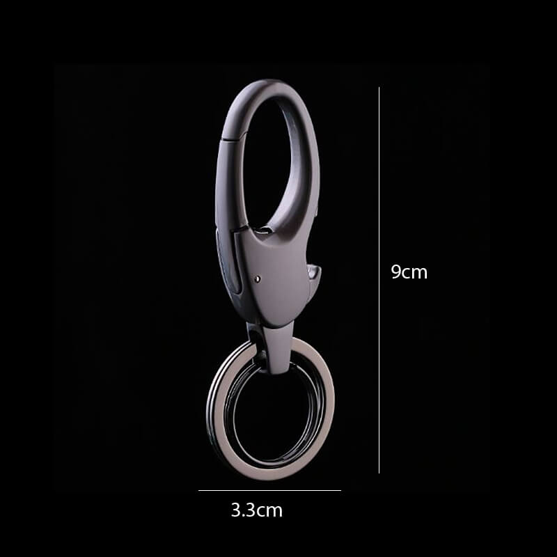móc khóa cao cấp jobon zb-207 màu đen móc khóa cao cấp jobon zb-207 màu đen