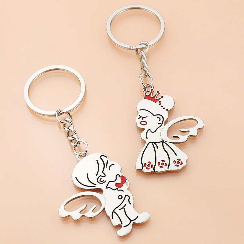 móc khóa cặp đôi cánh thiên thần móc khóa cặp đôi cánh thiên thần