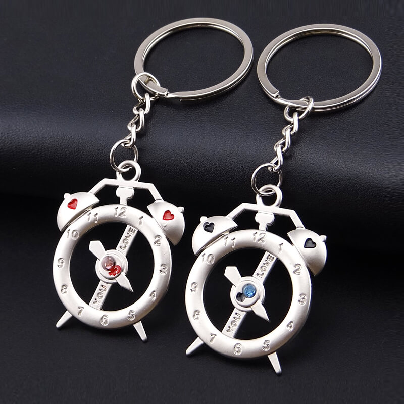 móc khóa cặp đôi đồng hồ móc khóa cặp đôi đồng hồ