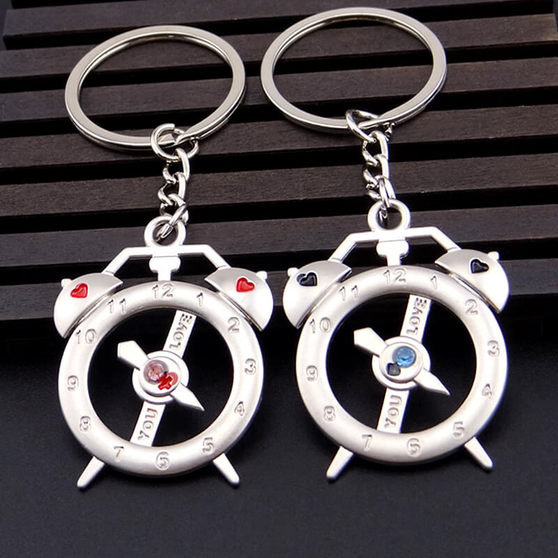 móc khóa cặp đôi đồng hồ móc khóa cặp đôi đồng hồ