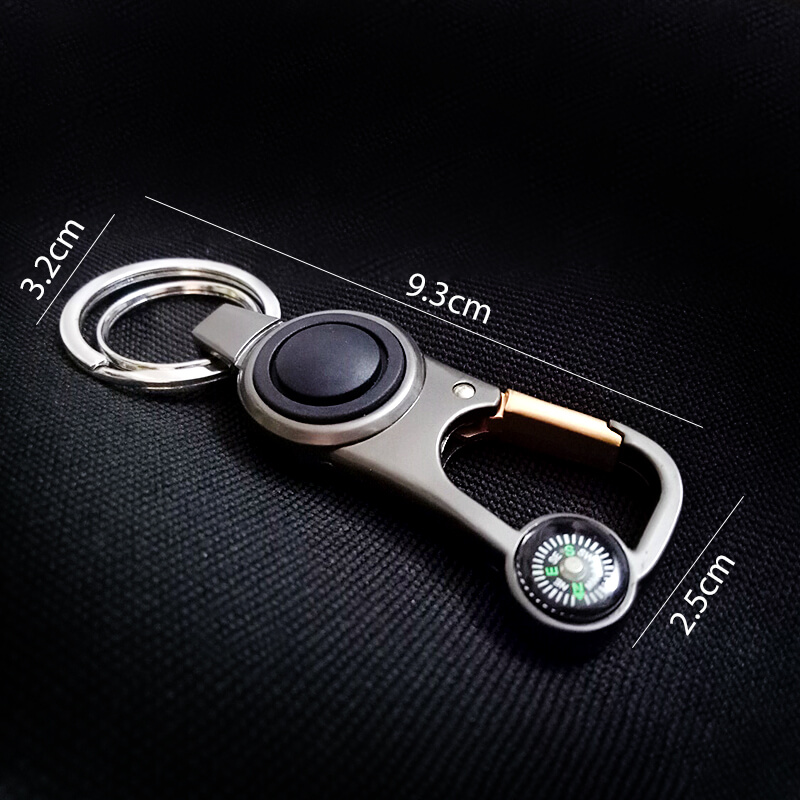 Móc khóa có đèn pin la bàn cài thắt lưng SK-090 Móc khóa có đèn pin la bàn cài thắt lưng SK-090