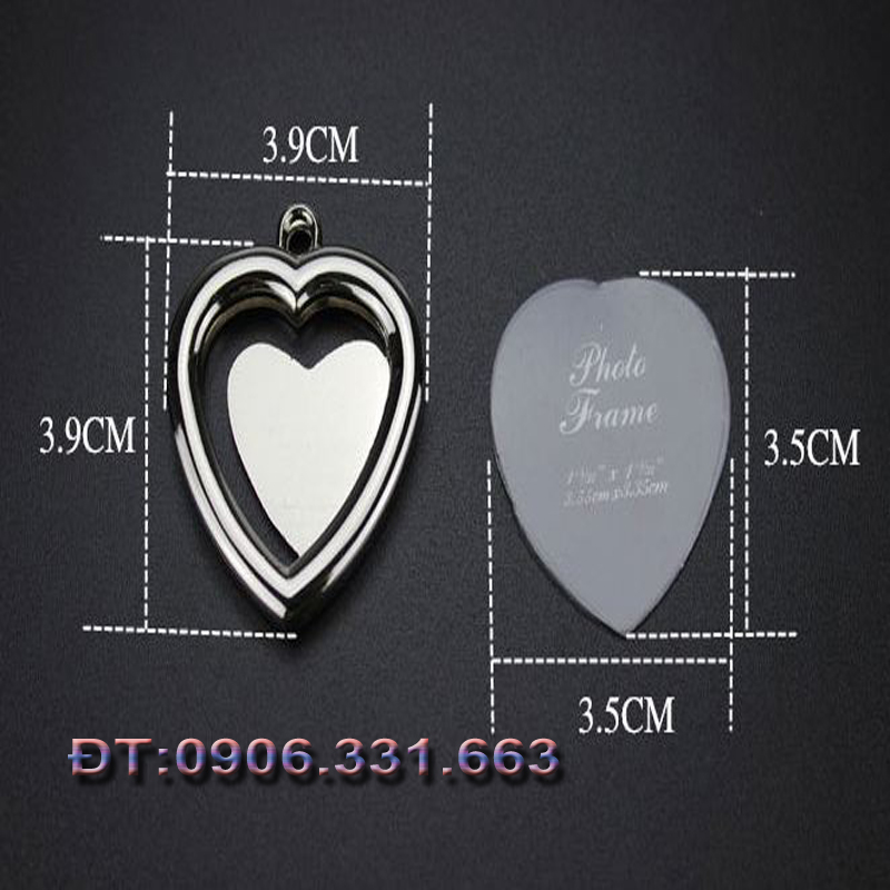 móc chìa khóa khung hình trái tim móc chìa khóa khung hình trái tim