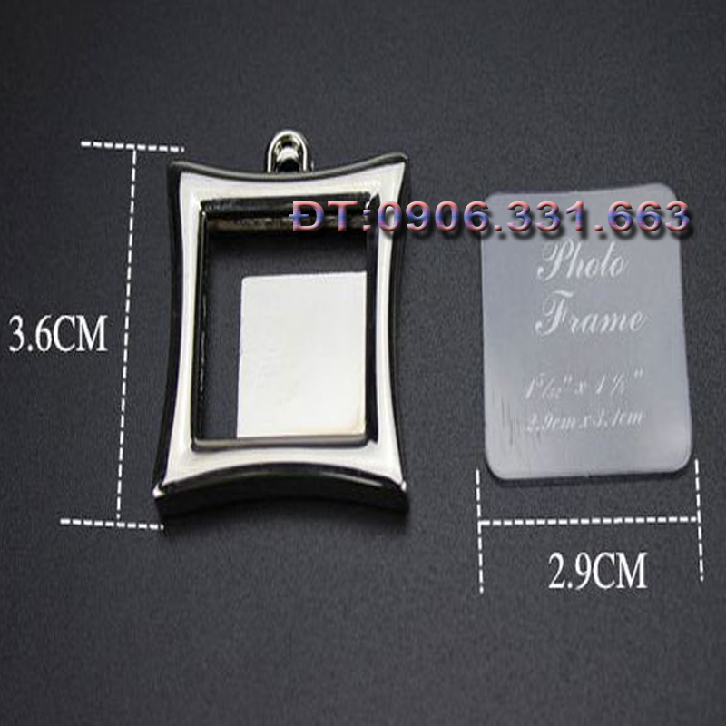 móc khóa khung hình vuông móc khóa khung hình vuông