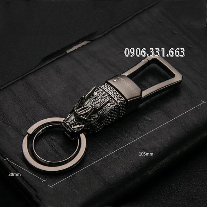 móc khóa đầu rồng móc khóa đầu rồng