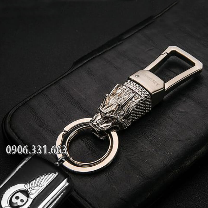 móc khóa đầu rồng móc khóa đầu rồng