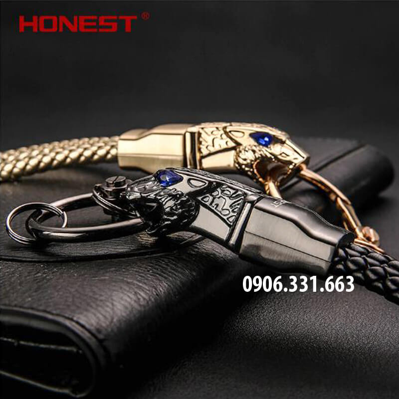 móc khóa dây da BCK2-648B móc khóa dây da BCK2-648B