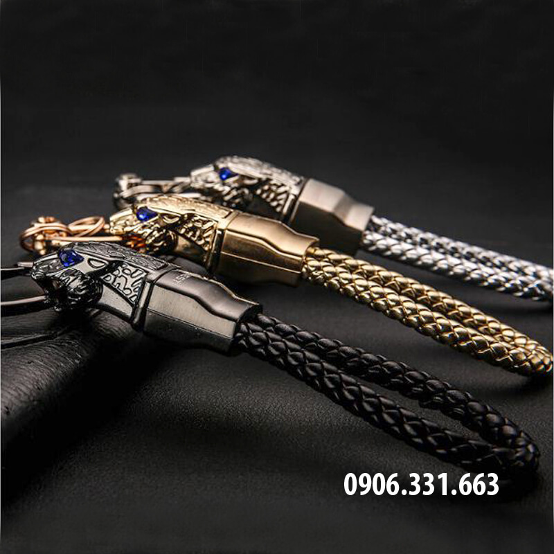 móc khóa dây da BCK2-648B móc khóa dây da BCK2-648B