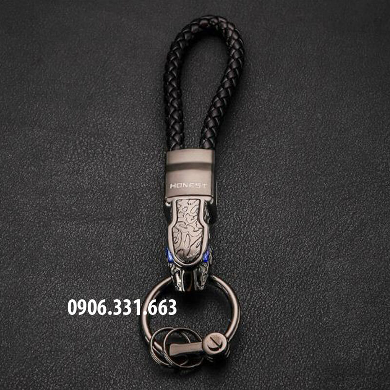 móc khóa dây da BCK2-648B móc khóa dây da BCK2-648B