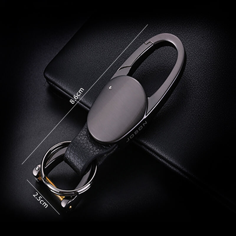 Móc khóa đeo thắt lưng Jobon ZB-167A màu đen Móc khóa đeo thắt lưng Jobon ZB-167A màu đen