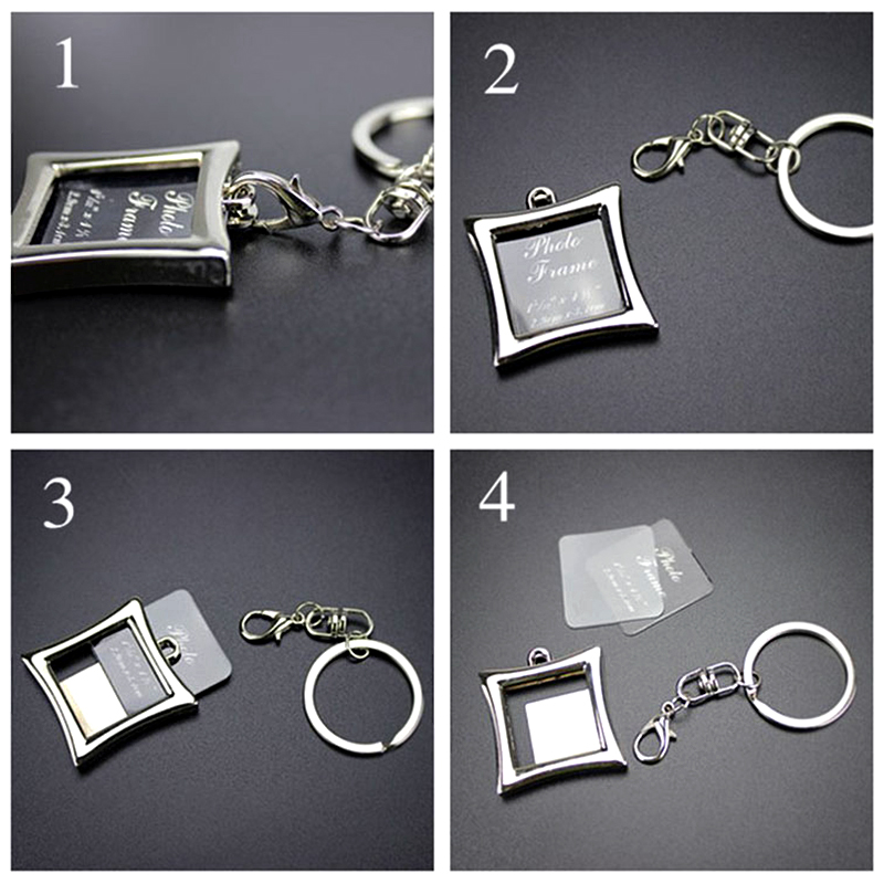 Móc khóa đẹp khung hình vuông Móc khóa đẹp khung hình vuông