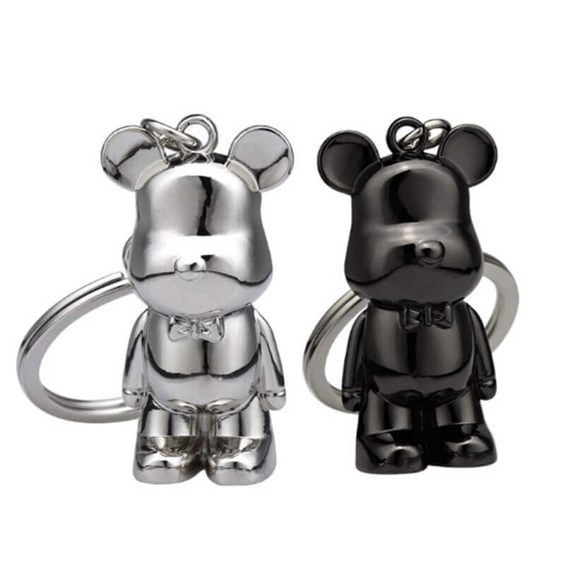 móc khóa gấu bạo lực 3d móc khóa gấu bạo lực 3d