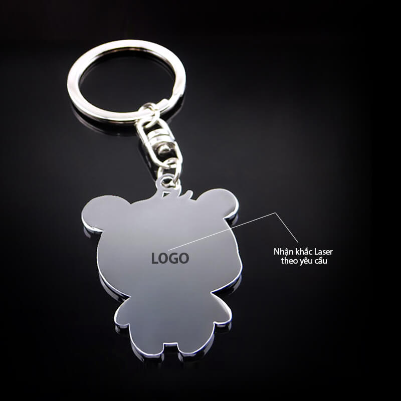 móc khóa hình gấu panda móc khóa hình gấu panda