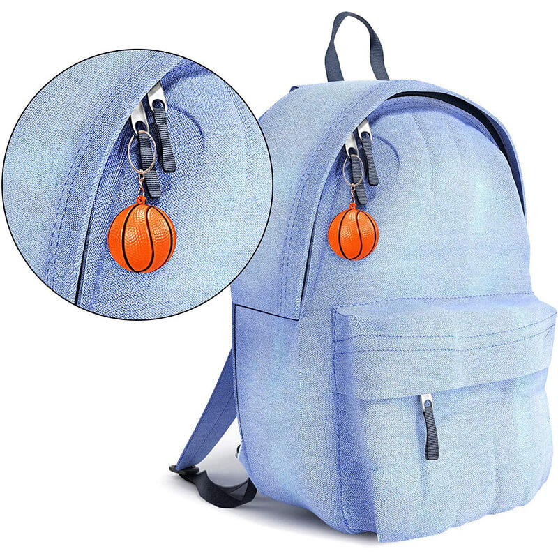 móc khóa hình quả bóng rổ cam móc khóa hình quả bóng rổ cam