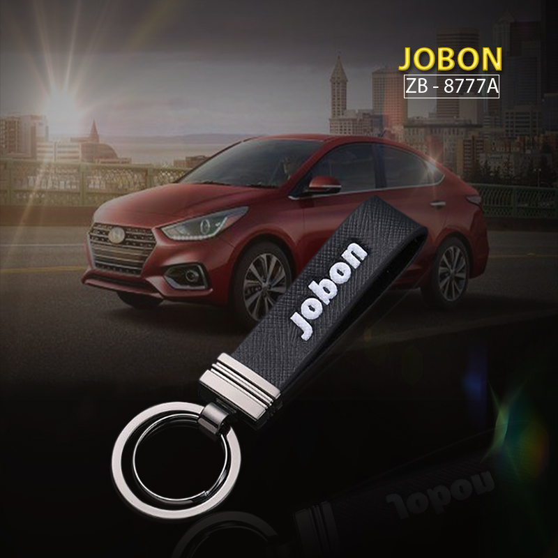 móc khóa Jobon ZB-8777A dây da màu đen móc khóa Jobon ZB-8777A dây da màu đen