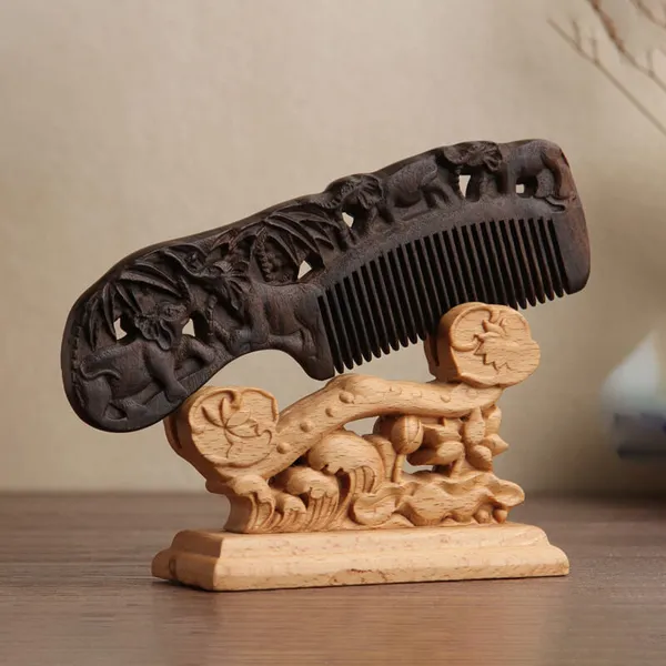 Lược gỗ đàn hương