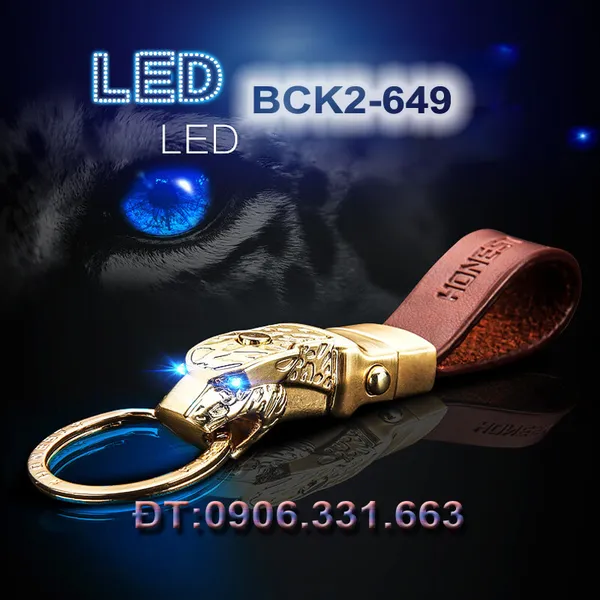 Móc chìa khóa da đẹp bck2-649