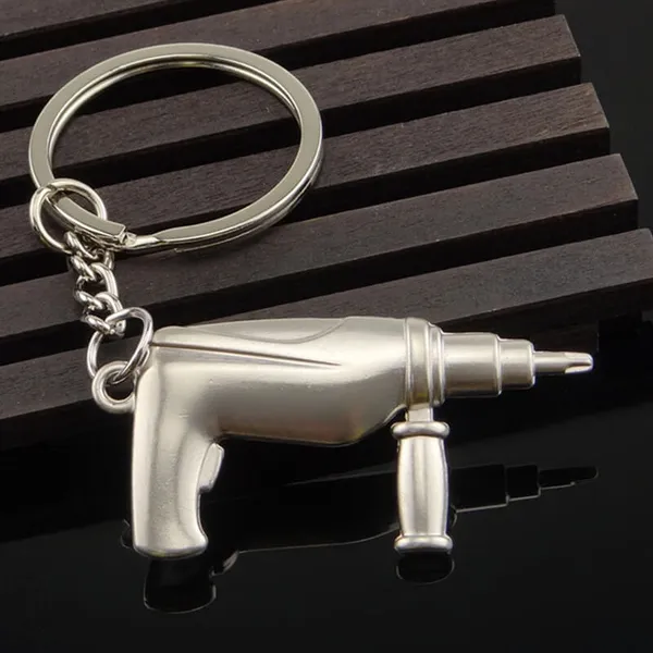 Móc chìa khóa độc đáo hình máy khoan
