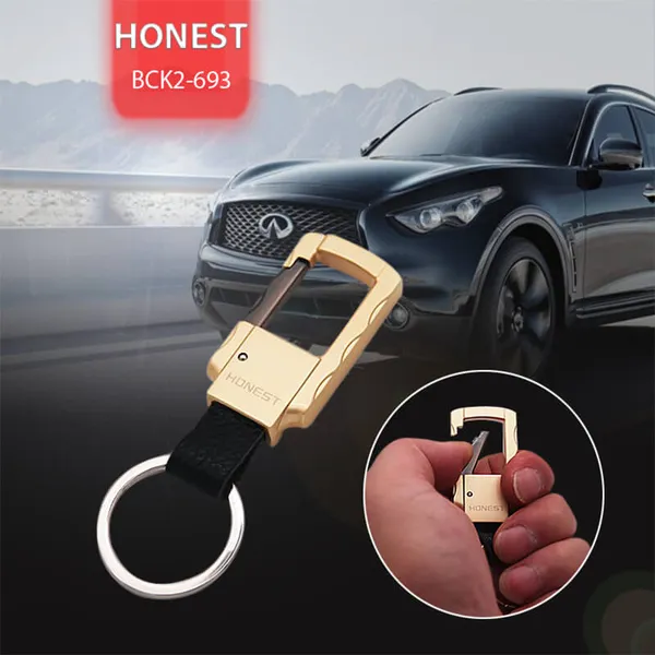 Móc chìa khóa Honest BCK2-693 màu vàng