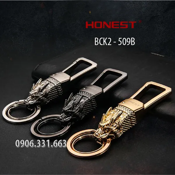 Móc khóa đầu rồng