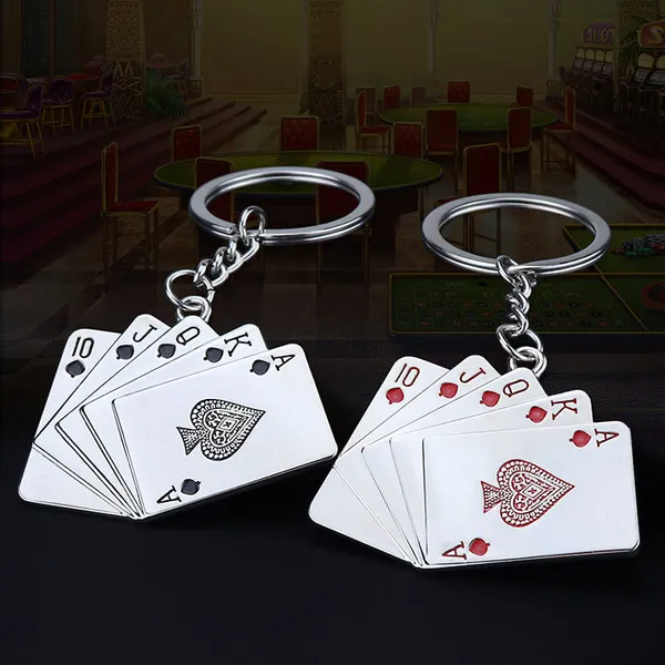 Móc khóa đẹp độc - Bộ bài tây