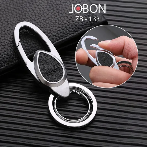 Móc khóa gài thắt lưng Jobon ZB-133 màu trắng