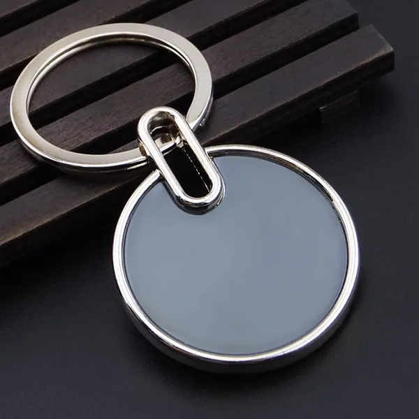 Móc khóa hình tròn