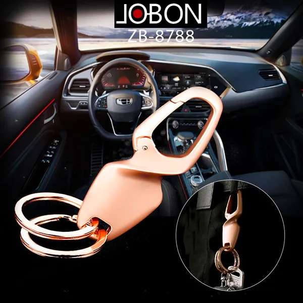 Móc khóa Jobon chính hãng ZB-8788 màu vàng