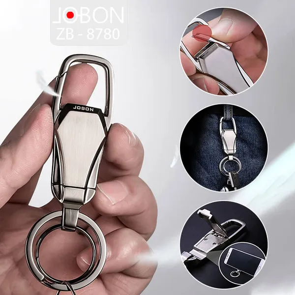 Móc khóa Jobon ZB-8780 màu trắng