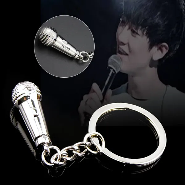 Móc khóa mini hình micro