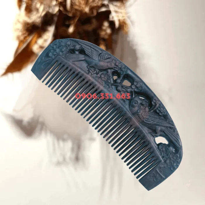 Lược gỗ đàn hương khắc đôi chim uyên ương: Món quà tinh tế và ý nghĩa cho cặp đôi