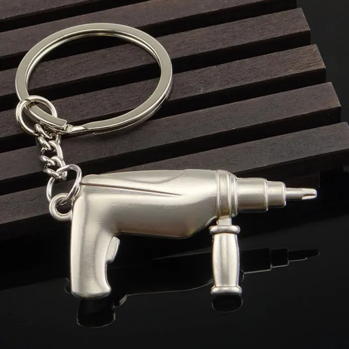 Móc chìa khóa độc đáo hình máy khoan