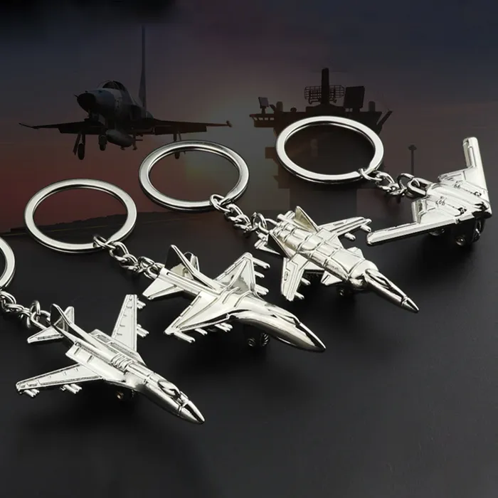 Móc khóa hình máy bay