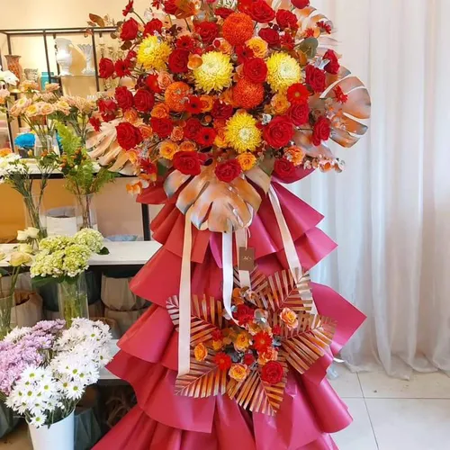 Kệ Hoa Chúc Mừng Tại Hải Dương