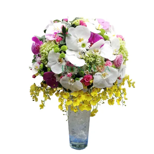 Bình Hoa Tặng Chúc Mừng 03