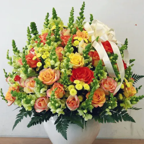 Bình Hoa Tặng Chúc Mừng 09