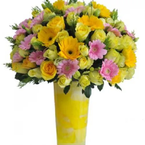 Bình Hoa Tặng Chúc Mừng 10