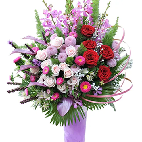 Bình Hoa Tặng Chúc Mừng 21