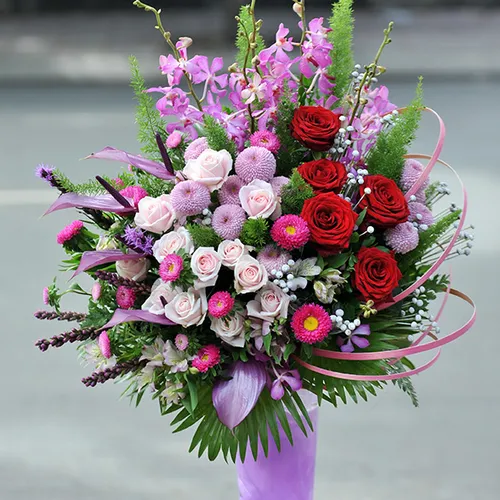 Bình Hoa Tặng Chúc Mừng 26