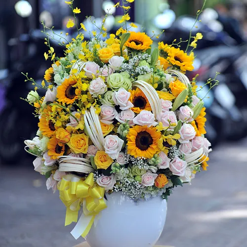 Bình Hoa Tặng Chúc Mừng 39