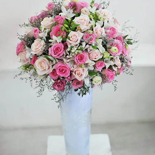 Bình Hoa Tặng Chúc Mừng 45