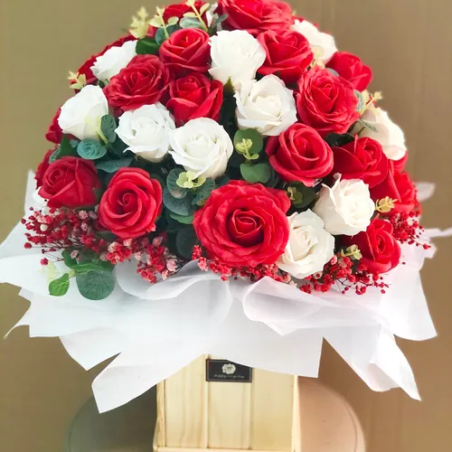 Giỏ Hoa Sáp Việt Nam 05