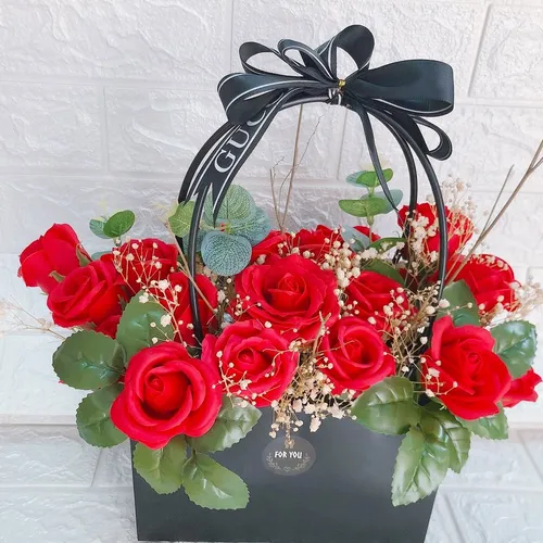 Giỏ Hoa Sáp Việt Nam 08