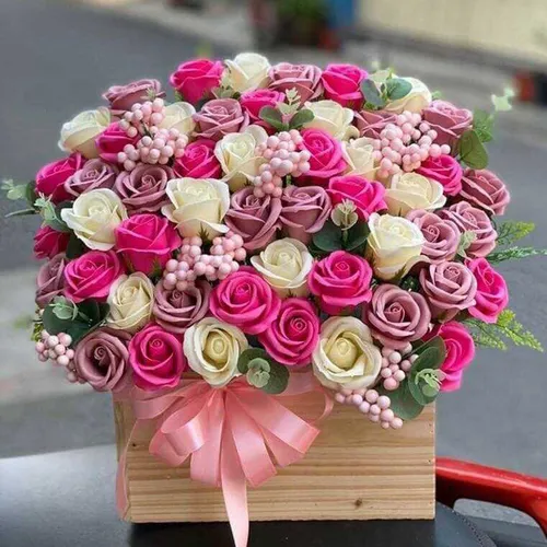 Giỏ Hoa Sáp Việt Nam 12