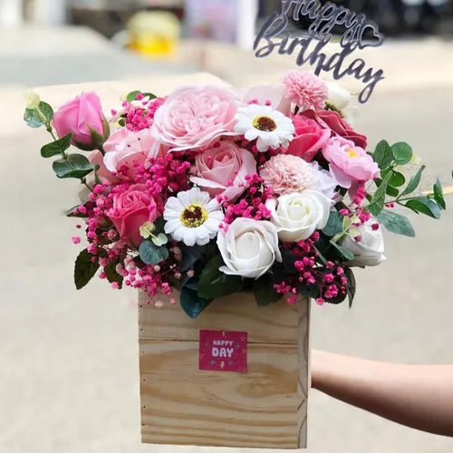 Giỏ Hoa Sáp Việt Nam 20