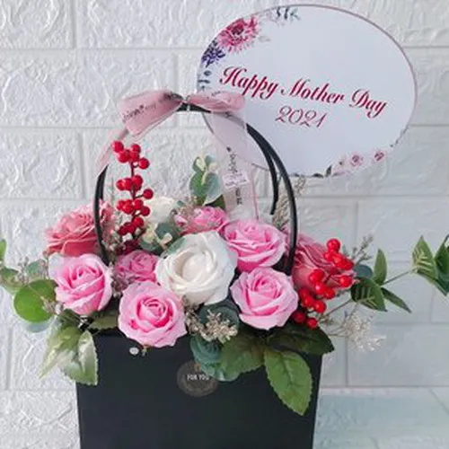 Giỏ Hoa Sáp Việt Nam 21