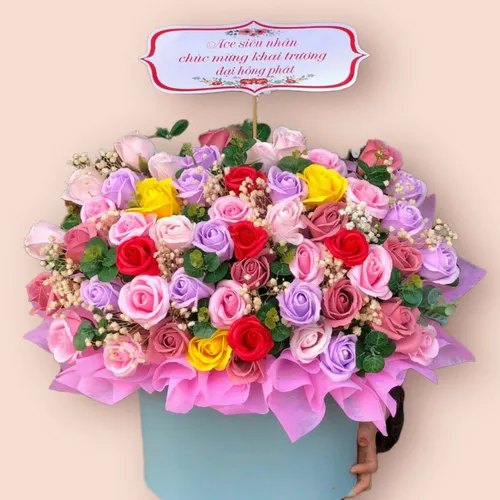 Giỏ Hoa Sáp Việt Nam 26